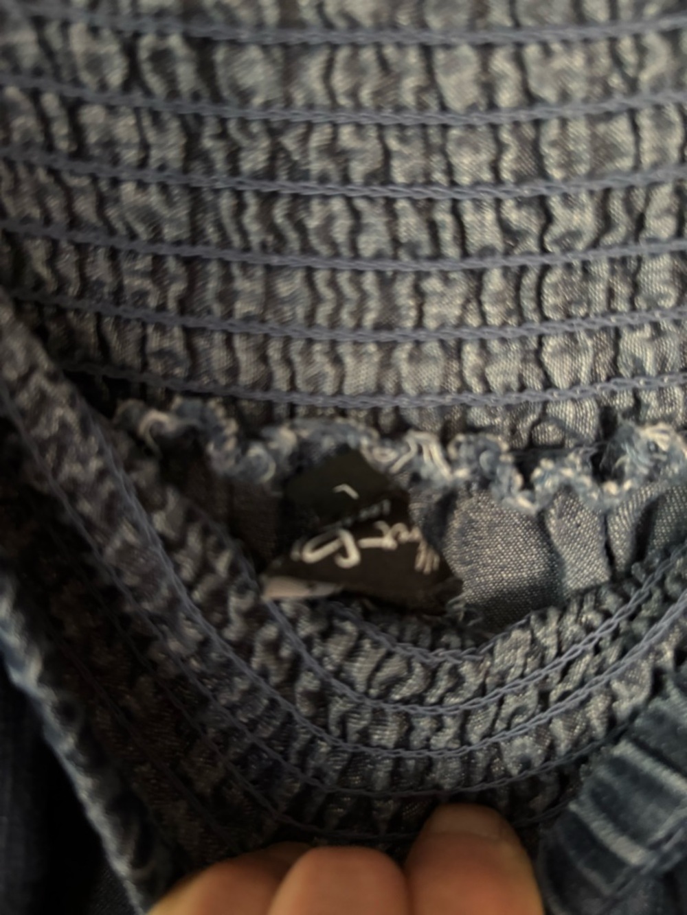 Derek Heart Indigo Tiered Maxi Skirt - Picture 8 of 8